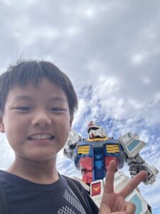 幹事の西松君（小６）